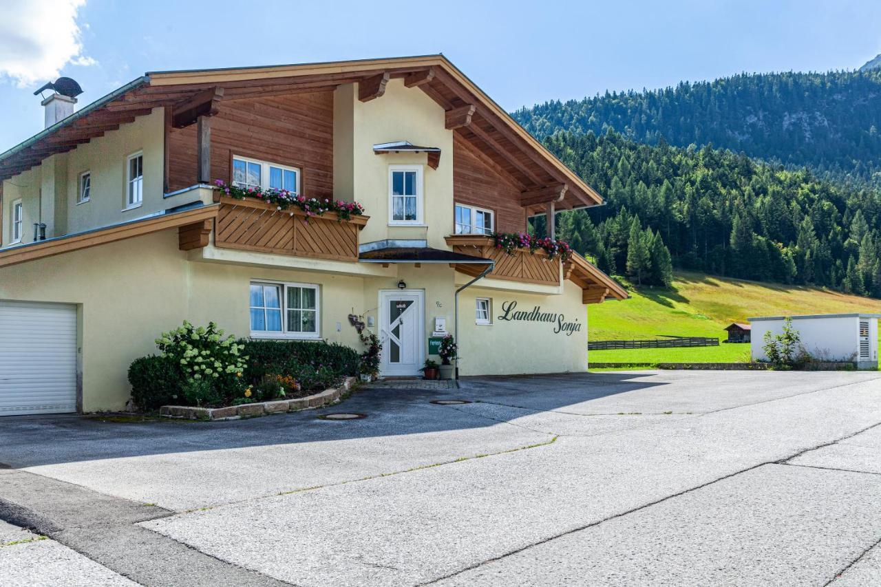 Ferienwohnung Landhaus Sonja 1 Leutasch Exterior foto